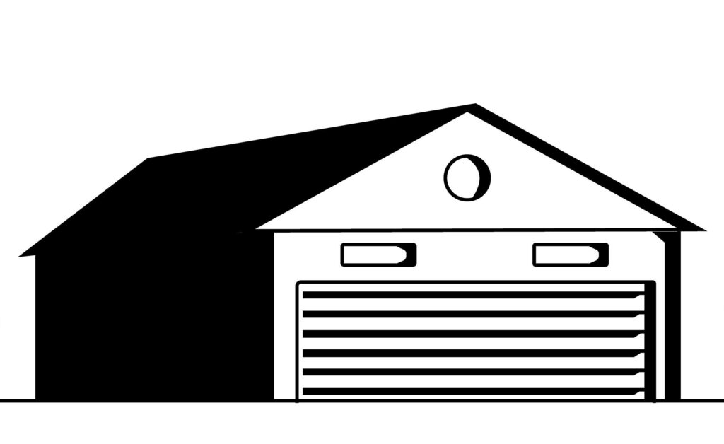 Warehouse and transportation icon